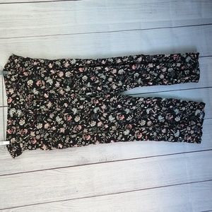 Old Navy floral printed casual pants size XXL